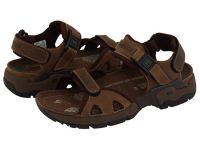 2016 Allrounder by Mephisto Euro Sandals for Men - Alligator - Brown Waxy Leather/Dark Brown Neoprene Sale Online